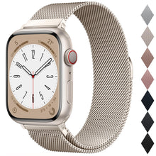 Carica l'immagine nel visualizzatore di Gallery, OULUOQI Cinturino Milanese per Cinturino Apple Watch 40mm 42mm 41mm 38mm