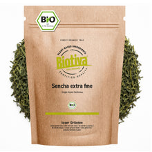 Carica l'immagine nel visualizzatore di Gallery, Sencha tè Verde Biologico 250g | Prezzo massimo | Confezione da 100 tazze | Delicato, leggermente erbaceo, ma sottilment