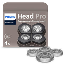 Carica l'immagine nel visualizzatore di Gallery, Testine di ricambio originali Philips Compatibili con i modelli Philips Head Shaver Pro HS5980, HS7980 e HS9980, lame au