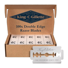 Carica l'immagine nel visualizzatore di Gallery, King C. Gillette Lamette di Ricambio Uomo, Confezione da 100