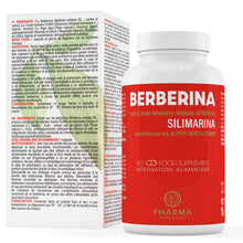 Carica l'immagine nel visualizzatore di Gallery, Berberina 500 mg con Silimarina – Cardo Mariano e Cromo – 60 Capsule