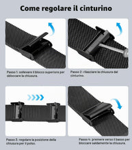Carica l'immagine nel visualizzatore di Gallery, MoKo Cinturino in Metallo Compatibile con Redmi Watch 6/5/4/Xiaomi Smart Band 9 Pro/8 Pro, Cinturino di Ricambio in Magl