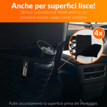 Carica l'immagine nel visualizzatore di Gallery, Upgrade4cars Rete Bagagliaio Auto con Velcro 2 Pezzi 40 x 25 cm Accessori