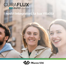 Carica l'immagine nel visualizzatore di Gallery, Marco Viti CURAFLUX RAPID Sospensione Orale 30 Stick Pack da 10 ml – Con Sodio Alginato, Bicarbonato e Calcio Carbonato,