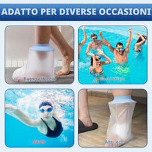 Carica l'immagine nel visualizzatore di Gallery, Leikedun Copertura Impermeabile Gamba, Protezione Doccia Gamba per Adulto