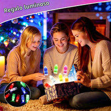 Carica l'immagine nel visualizzatore di Gallery, 40 Pezzi Torcia a Led con Dita Colorate a Led, Anello a Dito Luminoso, Torce a Led da Agganciare Alle Dita, Torcia per A