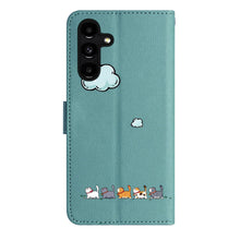 Carica l'immagine nel visualizzatore di Gallery, Custodia per Samsung Galaxy A18/A17/A26/A16,Gatti carini e colorati Cover Portafoglio Protettiva Libro Flip Caso Phone M