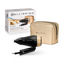 Carica l'immagine nel visualizzatore di Gallery, Bellissima Imetec B-Travel Asciugacapelli da Viaggio, Portatile e Compatto, 1400 Watt, Manico Pieghevole, Concentratore 