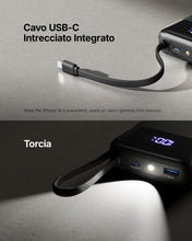 Carica l'immagine nel visualizzatore di Gallery, INIU Power Bank, Piccolo 20000mAh 45W Ricarica Rapida Caricatore Portatile