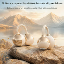 Carica l'immagine nel visualizzatore di Gallery, Cuffie Bluetooth Clip, Di Alta Estetica e Grande Impatto Visivo, Con Design Aperto a Clip Per L'orecchio, Cancellazione 