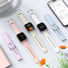 Carica l'immagine nel visualizzatore di Gallery, Higgs Silicone Cinturino Compatibile con Amazfit Bip 3/3pro/Bip U pro/Bip S/Bip S Lite/Bip Lite, 20mm Sportivo Cinturini