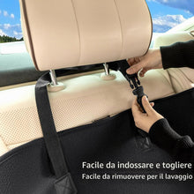 Carica l'immagine nel visualizzatore di Gallery, Coprisedili posteriori universali per auto,150 x 140 cm,impermeabili, n spugna,assorbono il sudore,universali,coprisedil