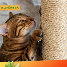 Carica l'immagine nel visualizzatore di Gallery, GRÜNTEK Corda Tiragraffi per Gatti 6mm - Spago per Decorazioni, Orto, Giardinaggio 60 Metri | Corda Sisal in Juta 100% N