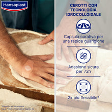 Carica l'immagine nel visualizzatore di Gallery, Hansaplast Second Skin Protection, Cerotti impermeabili per un'adesione fino a 72 ore, Cerotti cicatrizzanti con capsula