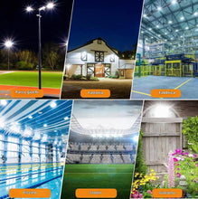 Carica l'immagine nel visualizzatore di Gallery, CREATESTAR Faretto Led da Esterno con Sensore di Movimento 30W, 3000LM Faretti Led Esterni IP66 Impermeabile 6500K Luce 