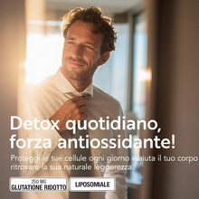 Carica l'immagine nel visualizzatore di Gallery, Glutatione Liposomiale 250 mg PiùLife, 60 Capsule Vegetali