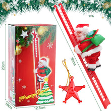 Carica l'immagine nel visualizzatore di Gallery, ZZXLOPEZ Regali di Natale elettrici, Babbo Natale, Babbo Natale, Babbo Natale (con musica), decorazione natalizia per albero di Natale, casa, esterno e interno