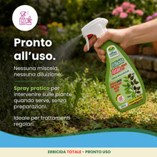 Carica l'immagine nel visualizzatore di Gallery, Albagarden - Diserbante Totale a base di Acido Pelargonico - Erbicida Ad Azione Disseccante Per Erbacce, Gramigna Alghe 