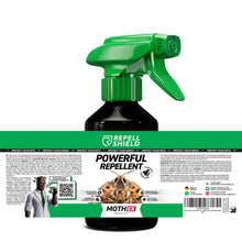 Carica l'immagine nel visualizzatore di Gallery, RepellShield Spray Antitarme per Vestiti, Armadi e Antitarme Alimentari