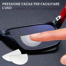 Carica l'immagine nel visualizzatore di Gallery, Lenti da Lettura Adesive Bifocali +2.0, Riutilizzabili, Rimovibili