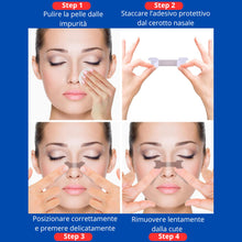 Carica l'immagine nel visualizzatore di Gallery, 120 Cerotti Nasali Respira Bene, Rimedi Antirussamento, Congestione Nasale, Cerotti Nasali Sport per Respirare Meglio da