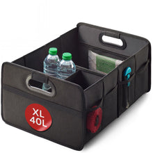Carica l'immagine nel visualizzatore di Gallery, Praknu Organizzatore Baule Auto XL Pieghevole – 3 Scomparti con 5 Tasche