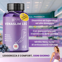 Carica l'immagine nel visualizzatore di Gallery, Integratore alimentare con diosmina esperidina ippocastano e mirtillo nero