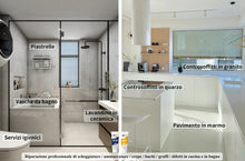 Carica l'immagine nel visualizzatore di Gallery, Hupeyna Kit Riparazione Vasca da Bagno, Kit Riparazione Piastrelle