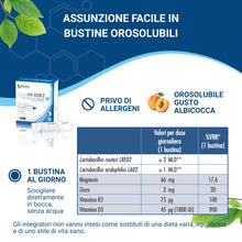 Carica l'immagine nel visualizzatore di Gallery, Guna GunaVit D3K2 con Microrganismi Probiotici MIcroincapsulati - 30 Bustine - Integratore Alimentare con Edulcoranti a 