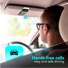 Carica l'immagine nel visualizzatore di Gallery, Cellularline - Easy Drive - Vivavoce Bluetooth per Auto con Funzione Dualphone - Talk Time 20h - Recharging Time 2h - Ri