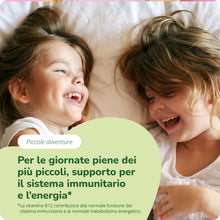 Carica l'immagine nel visualizzatore di Gallery, Vitamina B12 per BAMBINI Vegavero® | 5 mcg | Metilcobalamina + Cianocobalamina | SENZA ZUCCHERO | Assorbimento Sublingua