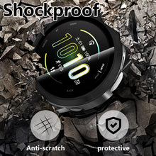 Carica l'immagine nel visualizzatore di Gallery, 4 Pezzi Custodia Protettiva Compatibile con Garmin Forerunner 165/165 Music, Custodia Rigida per PC con Proteggi Schermo