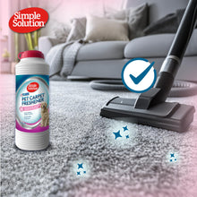 Carica l'immagine nel visualizzatore di Gallery, Simple Solution Pet Carpet Freshener con granuli detergenti enzimatici - 500g