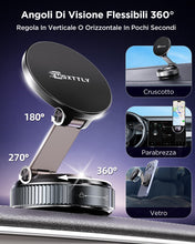 Carica l'immagine nel visualizzatore di Gallery, MSXTTLY Supporto Telefono Auto, Vmag-S2 2026 Supporto Magnetico a Vuoto, Forte Aspirazione, Rotazione 360°, Compatibile 