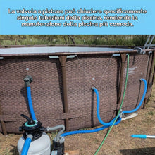 Carica l'immagine nel visualizzatore di Gallery, Valvola a stantuffo di ricambio, 2 pezzi, valvola di arresto da 38 mm per piscine fuori terra, adatta per tubo da 1 1/2"