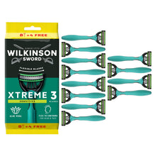 Carica l'immagine nel visualizzatore di Gallery, Wilkinson Sword Xtreme 3 Sensitive- confezione da 8+4 rasoi usa e getta da uomo