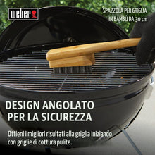Carica l'immagine nel visualizzatore di Gallery, Weber Spazzola per barbecue in bambù 30 cm