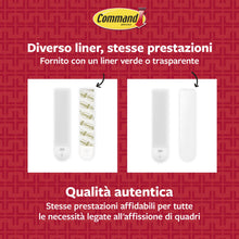 Carica l'immagine nel visualizzatore di Gallery, Command Strisce Appendiquadri, Grandi, 14 Paia (28 Strisce)