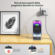 Carica l'immagine nel visualizzatore di Gallery, Cavo iPhone [0.3metri] Certificato MFi Cavo Lightning per iPhone 14 13 12