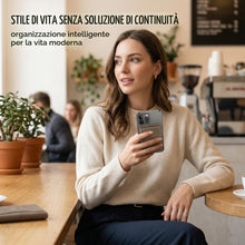 Carica l'immagine nel visualizzatore di Gallery, Etres Portafoglio Magsafe Compatibile Per Iphone 17/16/15/14/13/12 - Portacarte Magnetico, Rfid, In Pu Leather - 6 Slot 