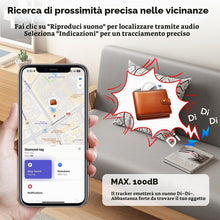 Carica l'immagine nel visualizzatore di Gallery, Air Tracker Tag 4 pezzi Bianco Compatibile con Apple Dov'è (solo iOS)