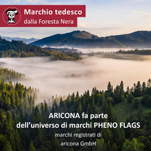 Carica l'immagine nel visualizzatore di Gallery, Aricona Bandiera Italia 90x150cm – italiana – grande - resistente alle intemperie - con occhielli in ottone - in tessuto