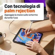Carica l'immagine nel visualizzatore di Gallery, Amazon Basics - Stylus Pencil Compatibile con iPad (Generazione 2018 o Successiva), Penna con Rifiuto del Palmo