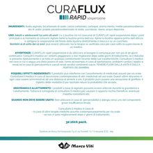 Carica l'immagine nel visualizzatore di Gallery, Marco Viti CURAFLUX RAPID Sospensione Orale 30 Stick Pack da 10 ml – Con Sodio Alginato, Bicarbonato e Calcio Carbonato,