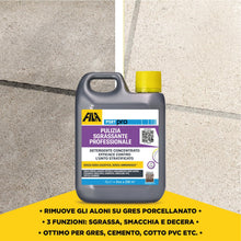Carica l'immagine nel visualizzatore di Gallery, FILA Surface Care Solutions, PS87 PRO, Detergente Pulizia Pavimenti Professionale, Sgrassatore Universale, Alto Potere D