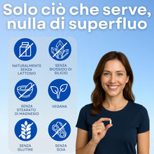 Carica l'immagine nel visualizzatore di Gallery, Gaba 1000 MG ULTRA Con L-Teanina Vitamina B3 B6 (Scorta per 2 mesi) 120 Capsule Gaba Integratore Per Stress e Ansia | So