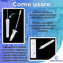 Carica l'immagine nel visualizzatore di Gallery, Kit per il test di Clamidia e Gonorrea | Testa uomini o donne per Clamidia e Gonorrea tramite tampone | Test rapido per 