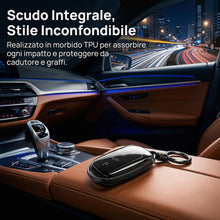 Carica l'immagine nel visualizzatore di Gallery, Custodia Chiavi Auto per Omoda 5 Jaecoo 7, 2 Pezzi TPU Trasparente Nero Lucido, Copertura 360° Antigraffio Antipolvere (