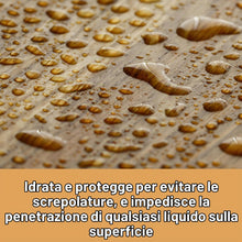 Carica l'immagine nel visualizzatore di Gallery, Olio per taglieri, 500 ml, olio minerale di qualità alimentare per proteggere e ripristinare taglieri in legno, blocchi 