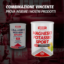 Carica l'immagine nel visualizzatore di Gallery, WHY SPORT COLLAGENE RIGENERA SPORT - Collagene Idrolizzato Puro e Naturale - Con Magnesio, Vitamina C, Boswellia e MSM -